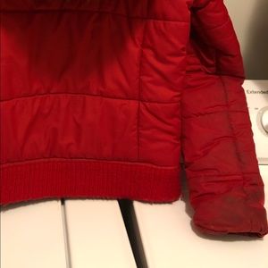 North face coat and Aeropostale’s coat